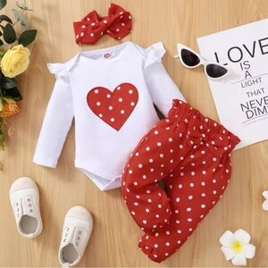 3pc Baby Girl Outfit
